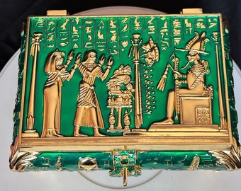 エジプト土産 古代エジプト 彫刻装飾箱 アクセサリーボックス
