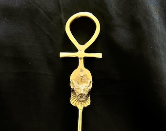 手作りの銅製アンクのお守り：エジプトの生命の鍵 - Etsy 日本