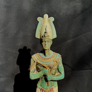 Osiris The Love God Statue Ancient Egyptian Art Twin Flame Reunion Sacred Adornment Egyptian artifact Made in Egypt