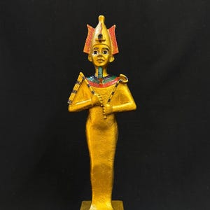 Unique Lover Bringer Statue of Osiris lord of the dead and deceased statue Ancient Egyptian Art Twin Flame Reunion Made in Egypt