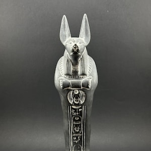 Unique statue Anubis God of Death Sculpture Anubis statue of Ancient Egyptian underworld God Anubis figurine God of afterlife Made In Egypt