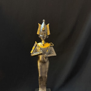 Exclusive design of Lover Bringer Statue Osiris lord of the dead and deceased statue Ancient Egyptian Art Twin Flame Reunion Made in Egypt