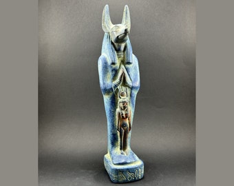 【超美品】　アヌビス像　古代エジプト神　Las Vegas LUXOR で購入 古代エジプトの神アヌビス。来世の神、冥界の支配者。アヌビス像を販売