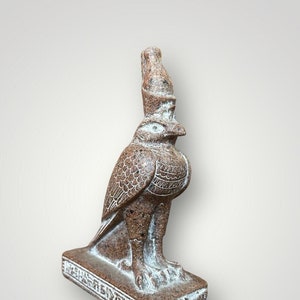 Egyptian God Horus statue Falcon bird God of Sky unique Sculpture Horus figurine handmade antique Sculpture Horus goddess Made In Egypt