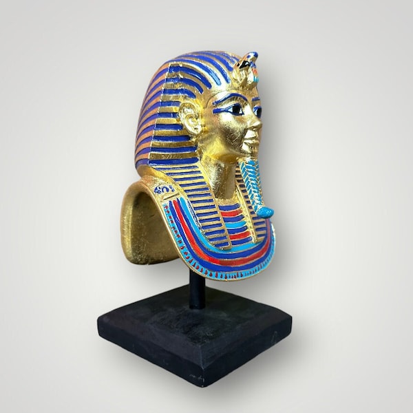 Réplique égyptienne du masque du roi Toutankhamon, le roi puissant Fabriqué en Egypte