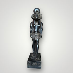 Khnum sculpture ram the God of Creation figurine Handmade Replica Egyptian God Khnum ram statue Egyptian altar home decor Made in Egypt