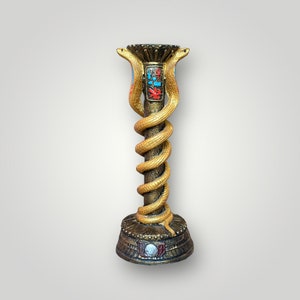 Cobra statue Uraeus cobra statue Egyptian deities cobra sculpture cobra figurine decorative sculpture home decor Handmade In Egypt