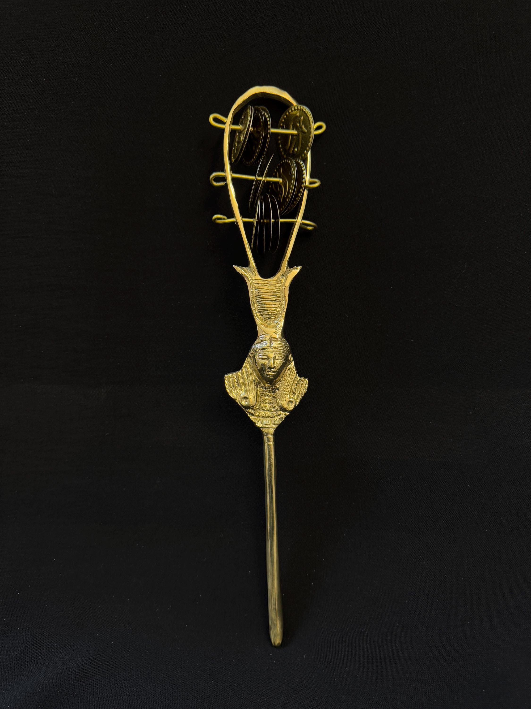 エジプト　希少ハトホルシストラム エジプト 希少ハトホルシストラム