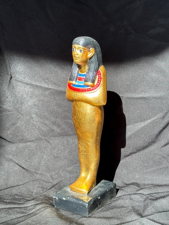 ユニークなハンドメイドのウシャブティ古代エジプトの彫像ウシャブティ 
