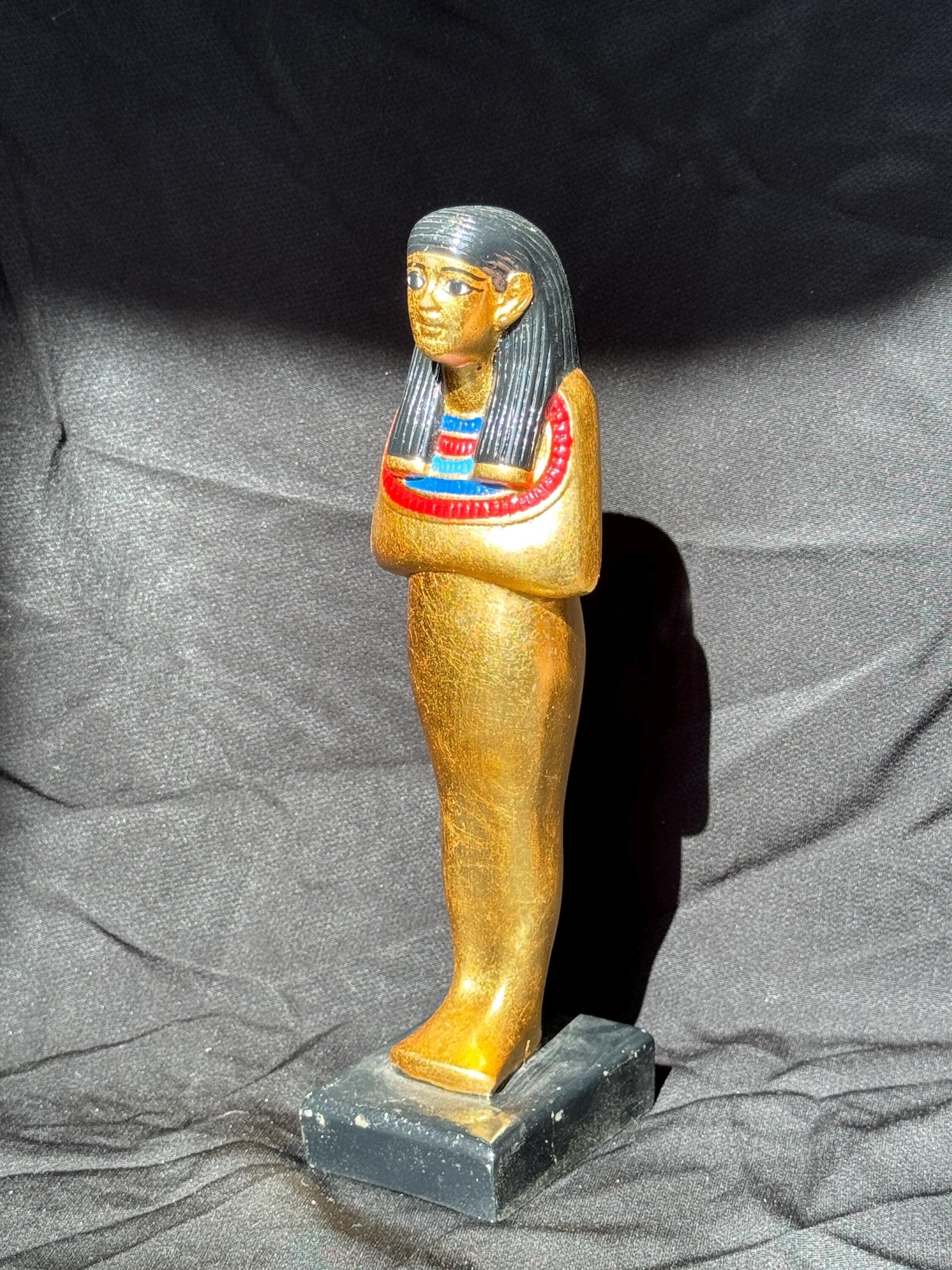 ユニークなハンドメイドのウシャブティ古代エジプトの彫像ウシャブティ 
