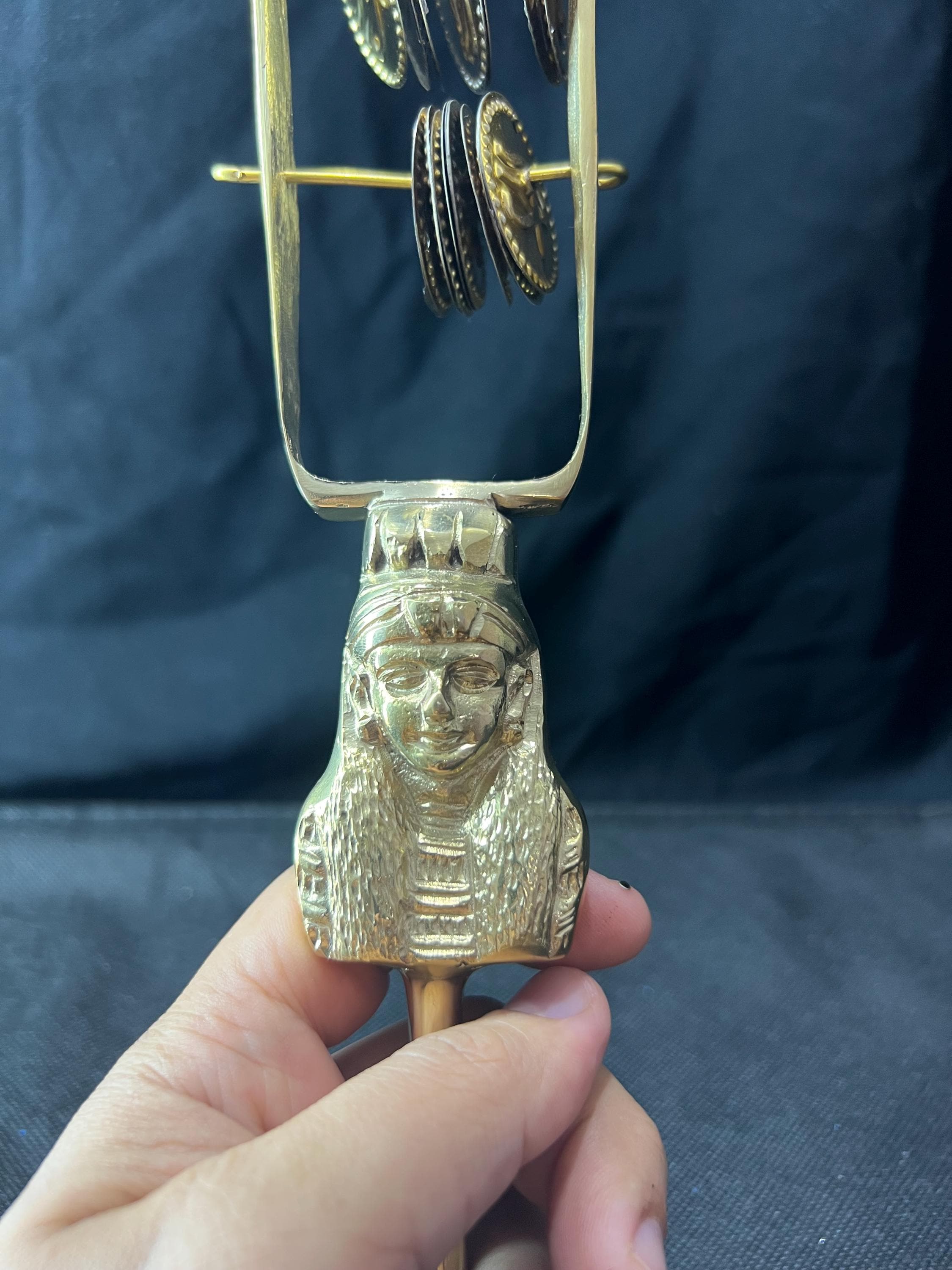 エジプト　希少ハトホルシストラム エジプト 希少ハトホルシストラム