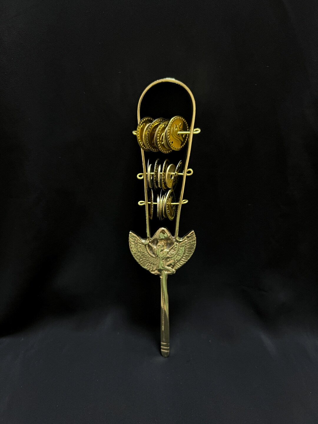 Ritual Rattle Ancient Egyptian Isis Sistrum Brass Ritual Rattle Made in Egypt - Etsy