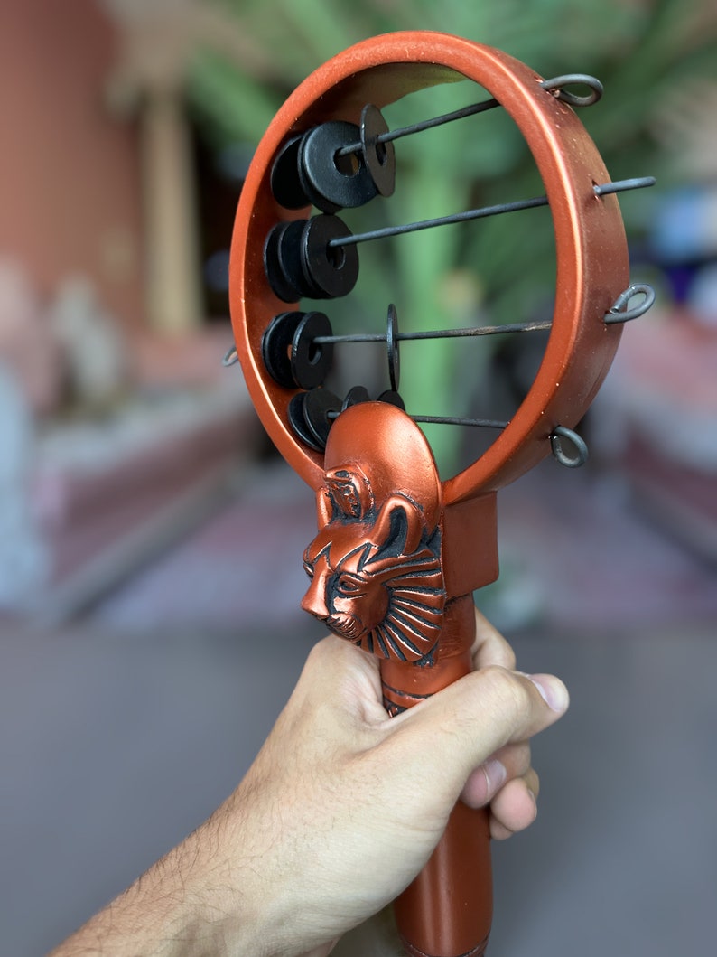 Gorgeous Sistrum of Goddess Sekhmet Musical Instrument Great Sound ...