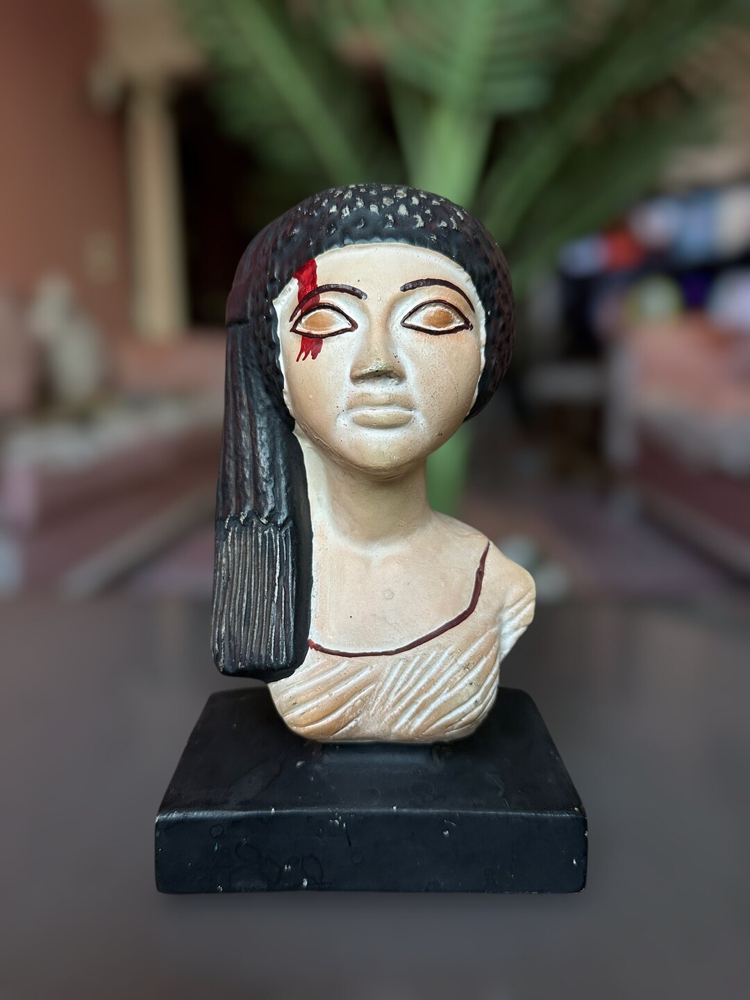 Vintage Egyptian Sculpture of Queen Meritaten the Amarna Etsy