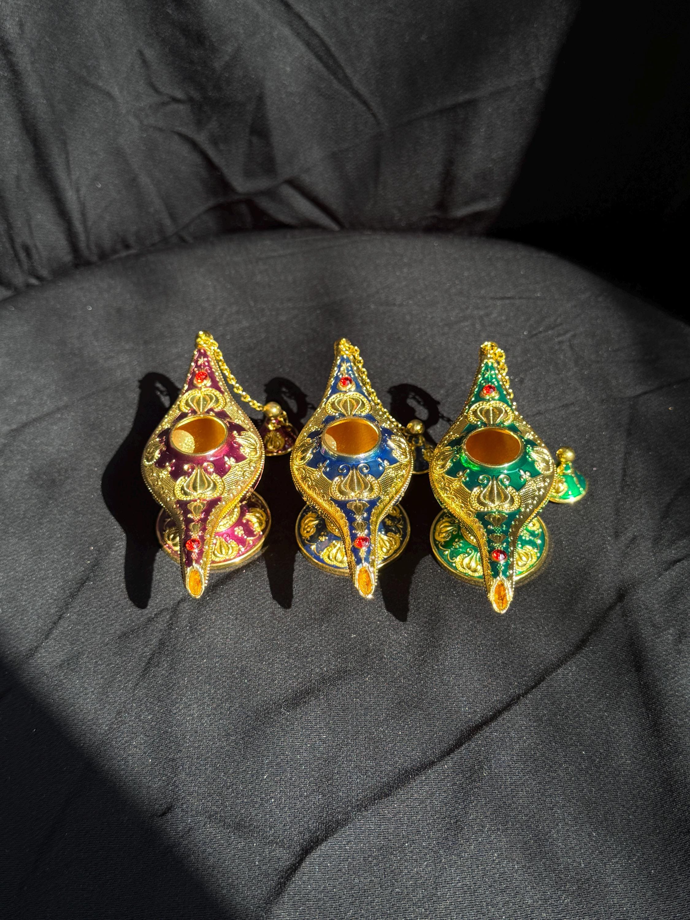 アラジン ランプ 魔法の精霊ランプ ビンテージ レトロ カラフル 願いを