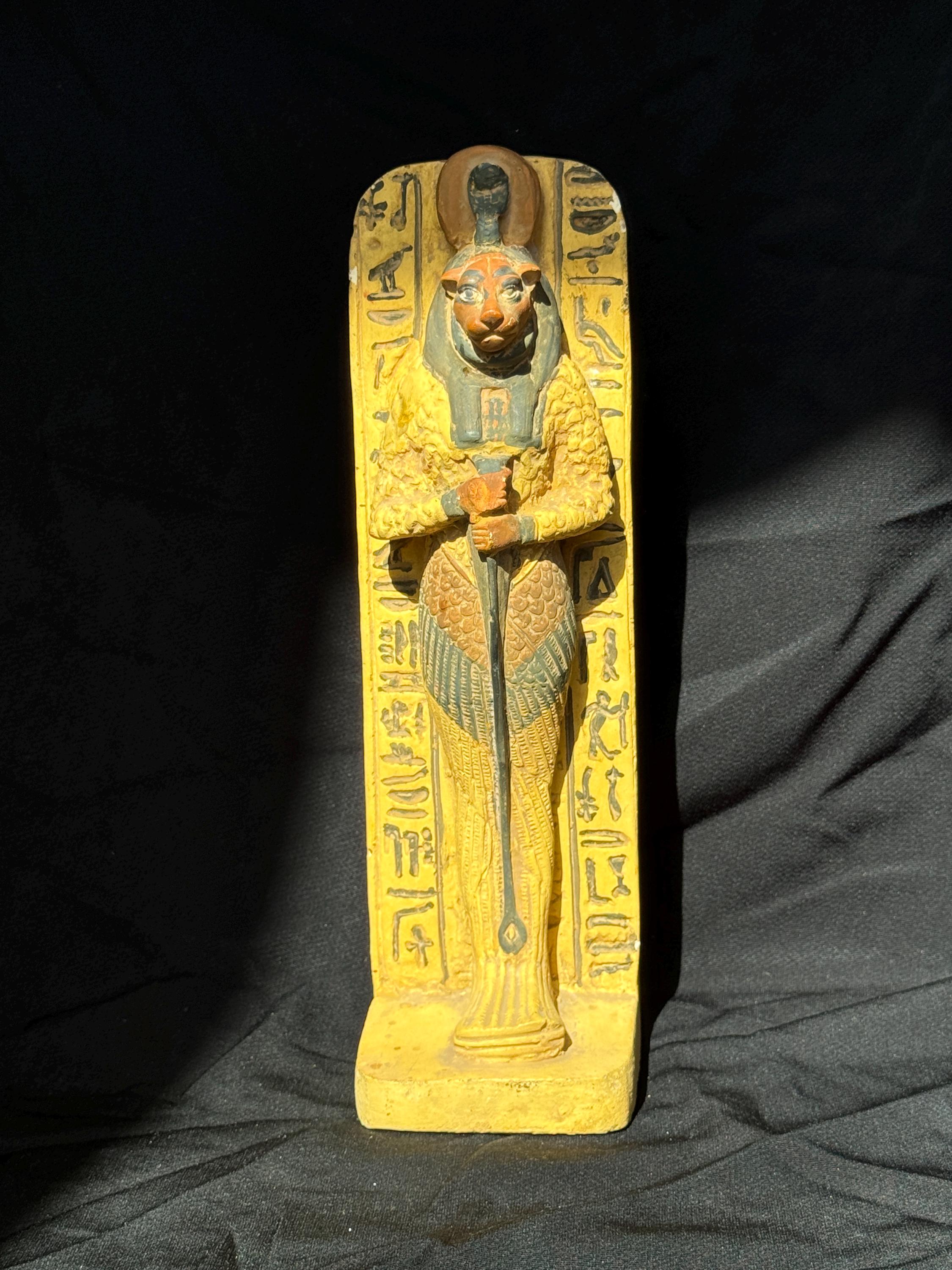 Unique Statue of Egyptian Goddess Sekhmet Sculpture Replica Lioness ...