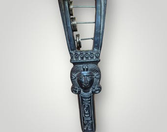 Sacred Sistrum of Goddess Hathor Magical Ancient Egyptian Musical Personalized Gift home decor Handmade Gift Egyptian altar Made in Egypt