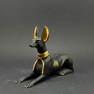 Egyptian god Anubis goddess of afterlife Anubis statue Anubis figurine God of Afterlife God of Mummification Anubis sculpture Made In Egypt