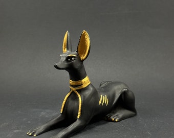 Egyptian god Anubis goddess of afterlife Anubis statue Anubis figurine God of Afterlife God of Mummification Anubis sculpture Made In Egypt