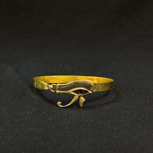 Spectacular Bracelet  Eye Of Horus - Unisex Bracelet - Symbol of Protection, Royal Power Made In Egypt