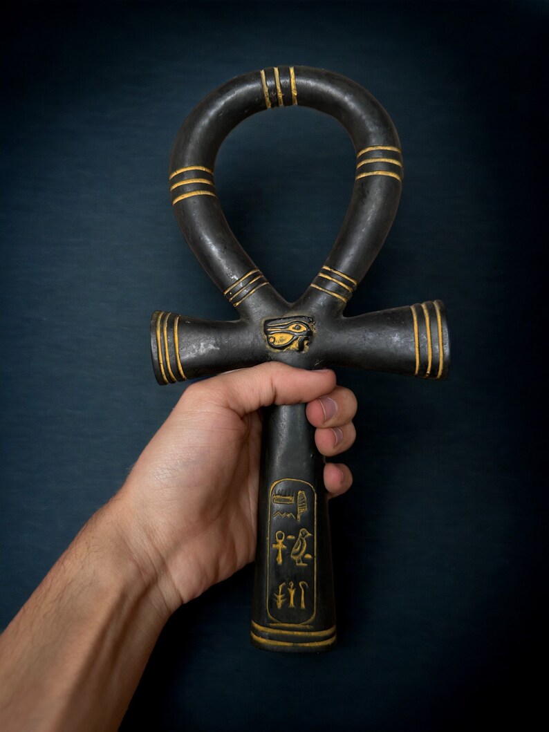 Dark and Cute Ankh the Key of Life Egyptian Cross for Rituals ...