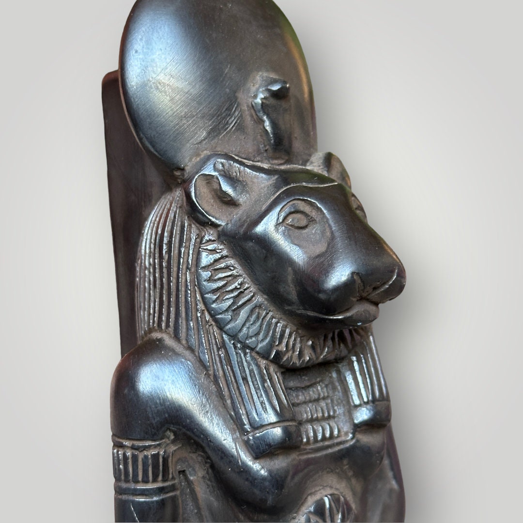 Statue of Goddess Sekhmet Replica Egyptian Lioness Goddess of War ...