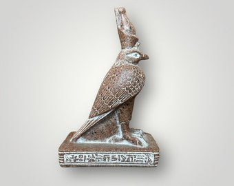 エジプトの神ホルス像、ファルコン、鳥、天空の神、ユニークな彫刻
