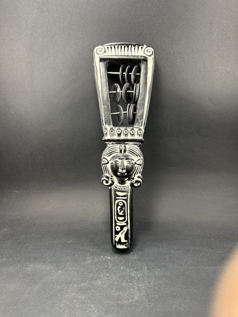 Powerful Sistrum Goddess of Hathor Ancient Egyptian Magical Tool for ...