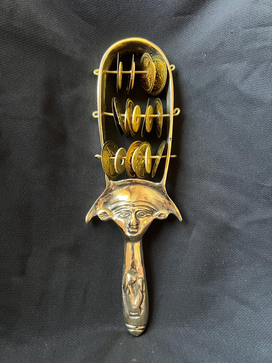 Amazing Goddess Hathor Sistrum Made of Copper - Sacred Musical ...