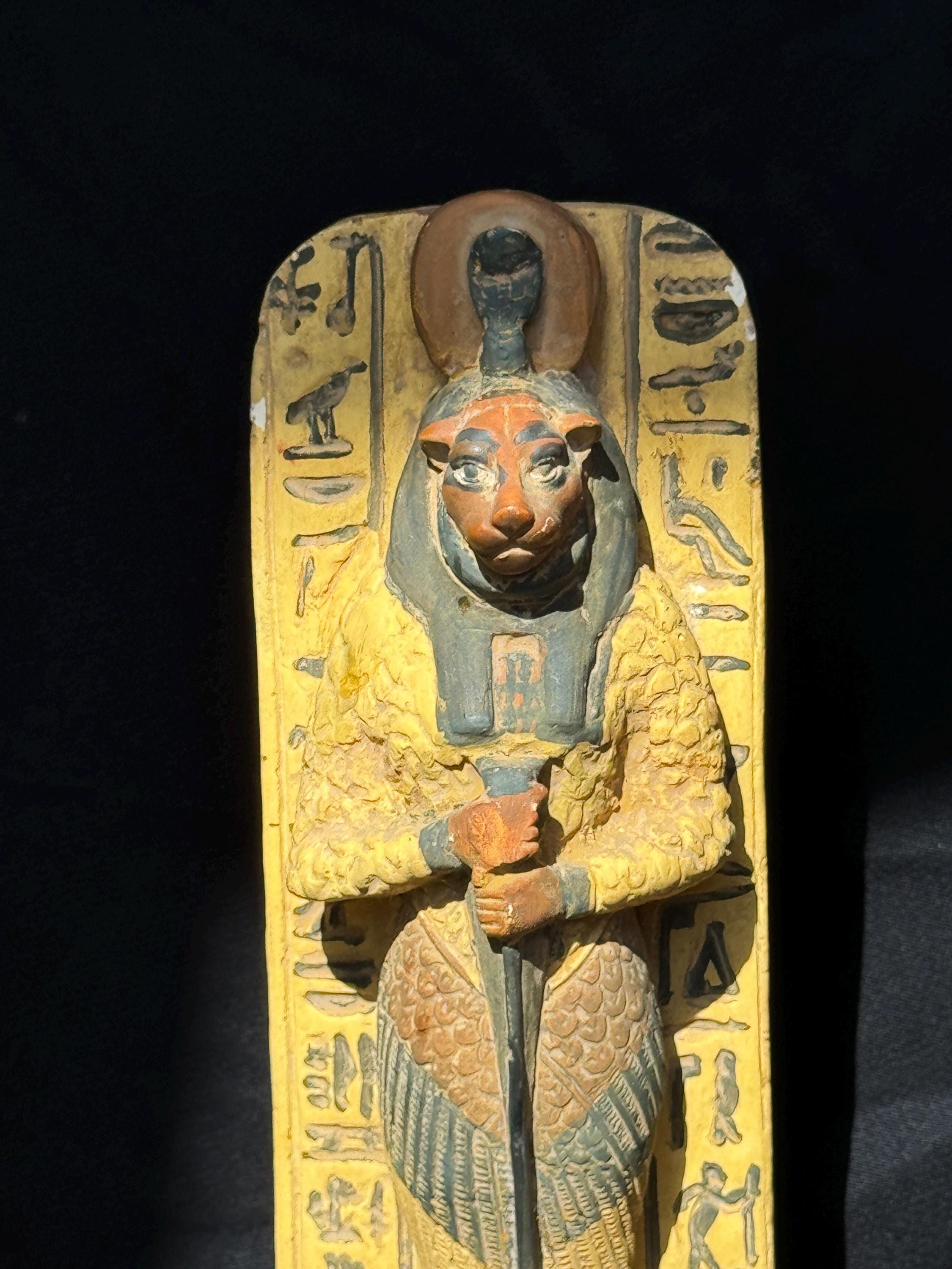 Unique Statue of Egyptian Goddess Sekhmet Sculpture Replica Lioness ...