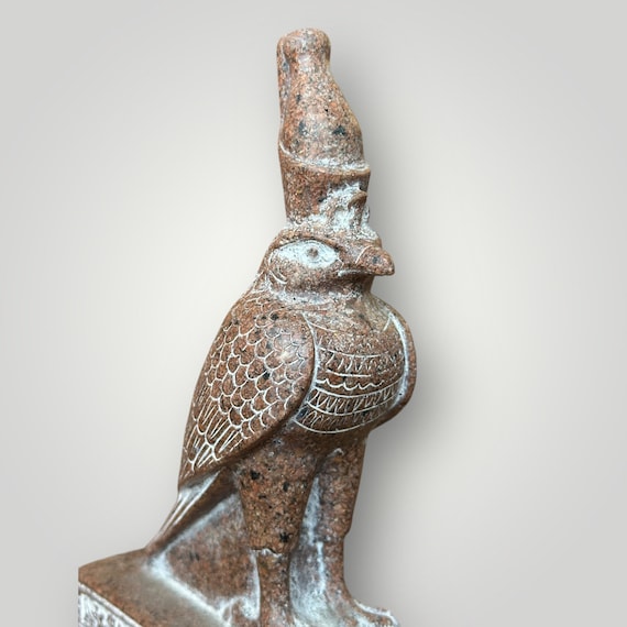 エジプトの神ホルス像、ファルコン、鳥、天空の神、ユニークな彫刻