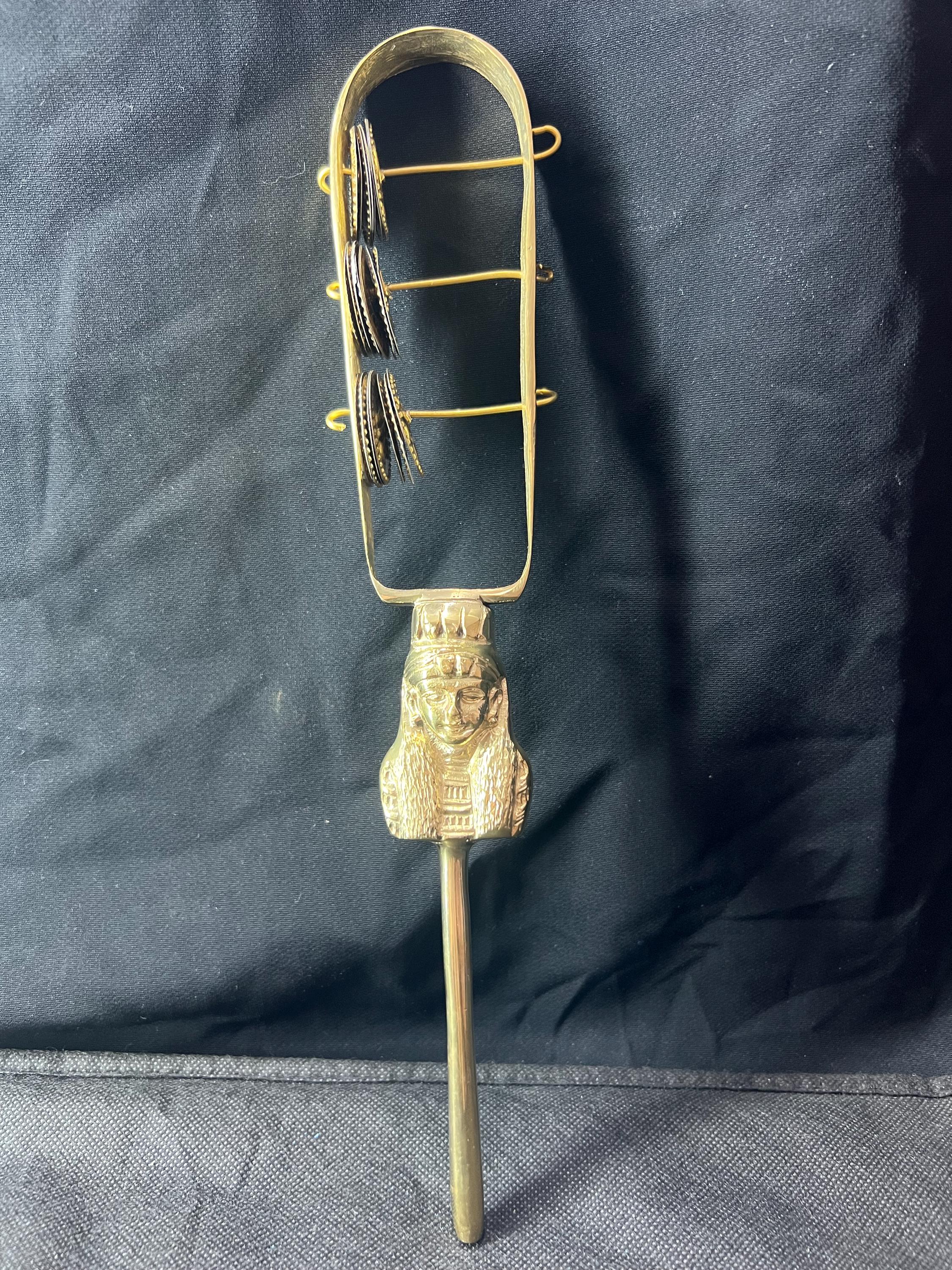 エジプト　希少ハトホルシストラム エジプト 希少ハトホルシストラム