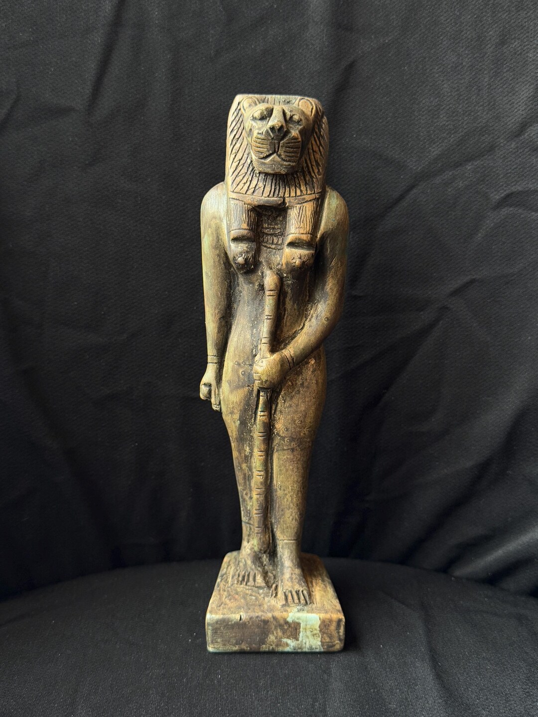 Brown Sekhmet Statue – Fierce Lioness Goddess of War and Healing From ...
