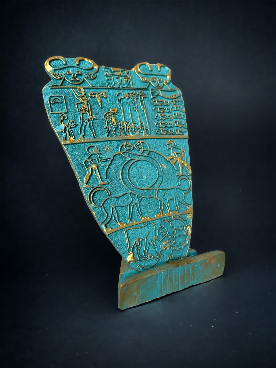 The Narmer Palette, Also Known as the Great Hierakonpolis BC Rare King
