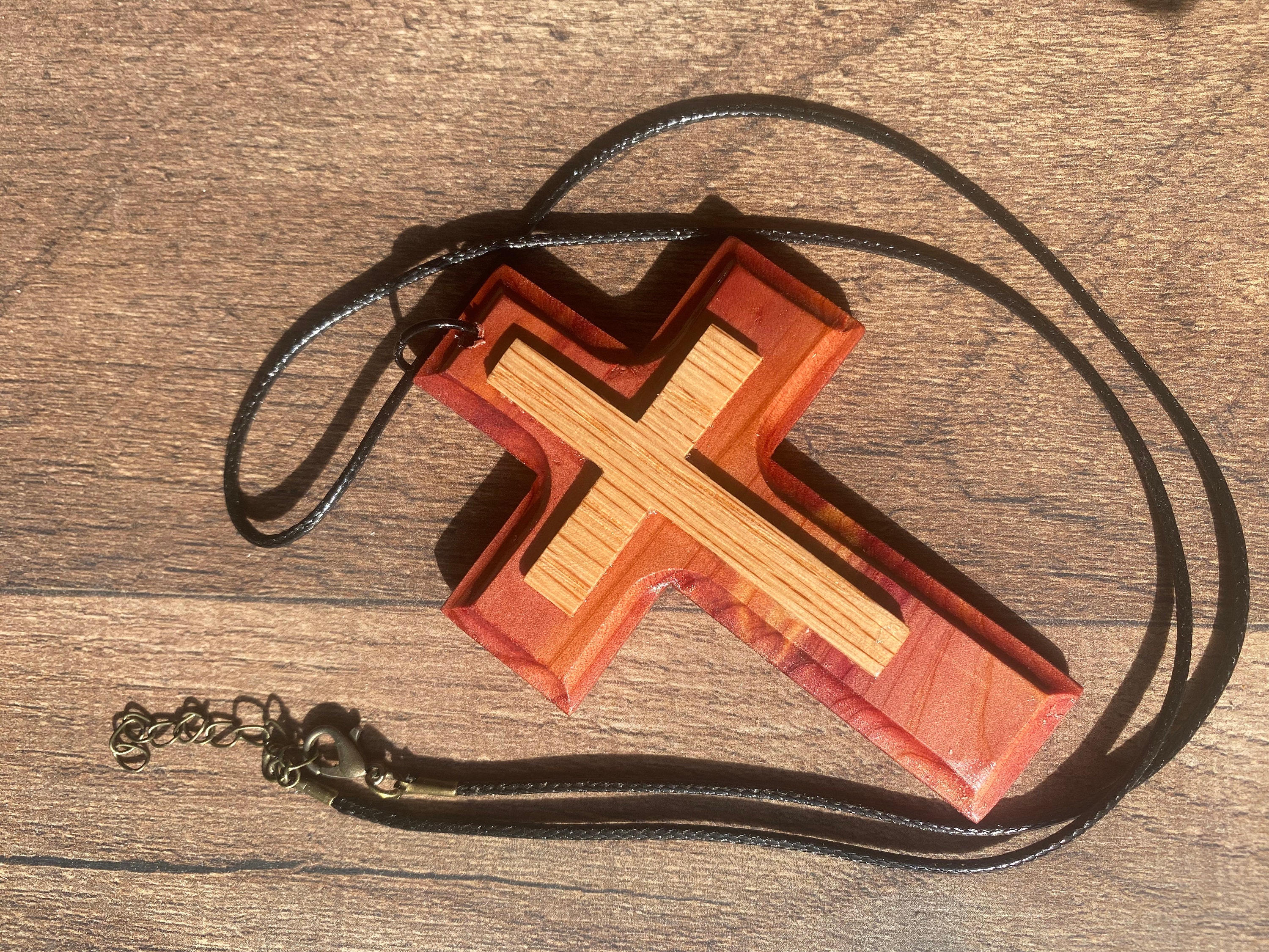 Wooden Cross Pendant, Neck Cross Made of Wood, Carved Wooden Cross, Cross  Necklace, Armenian Gifts, Handmade Christian Gift, Necklace Wood 
