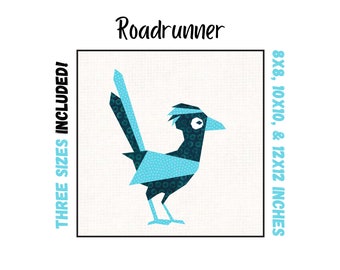 Roadrunner - Foundation Paper Pieced Digital Pattern