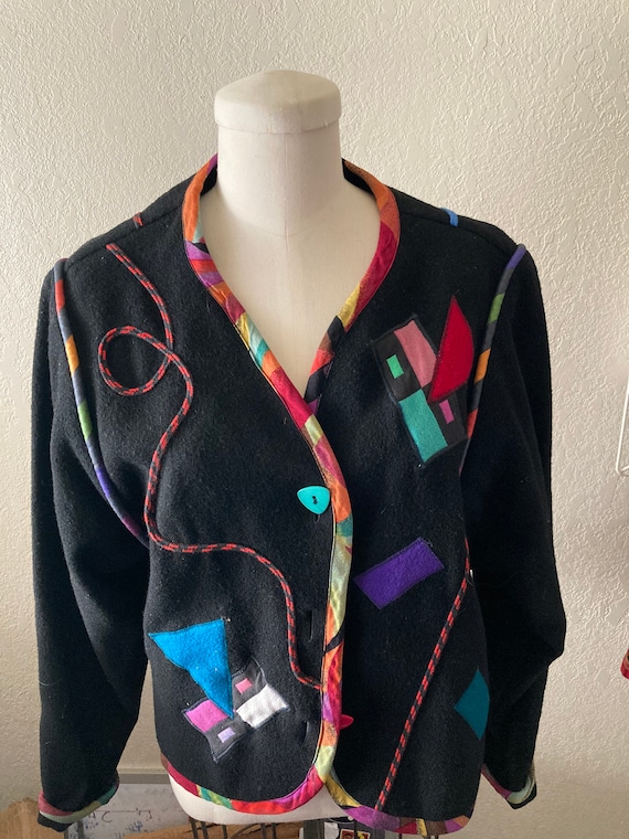 Art to Wear Jacket by Lynn Murphy