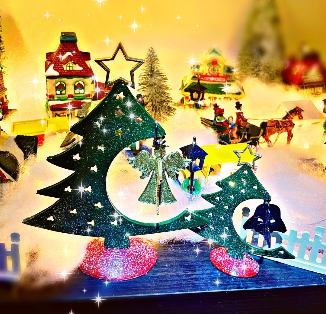 3d Printed Christmas Tree With Lights