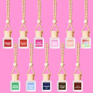 Scented Car Freshener Hanging | Car Diffuser | Cute Trendy Gift | New Car Gift For Her | Cute Car Accessory For Women | Car Air Freshener