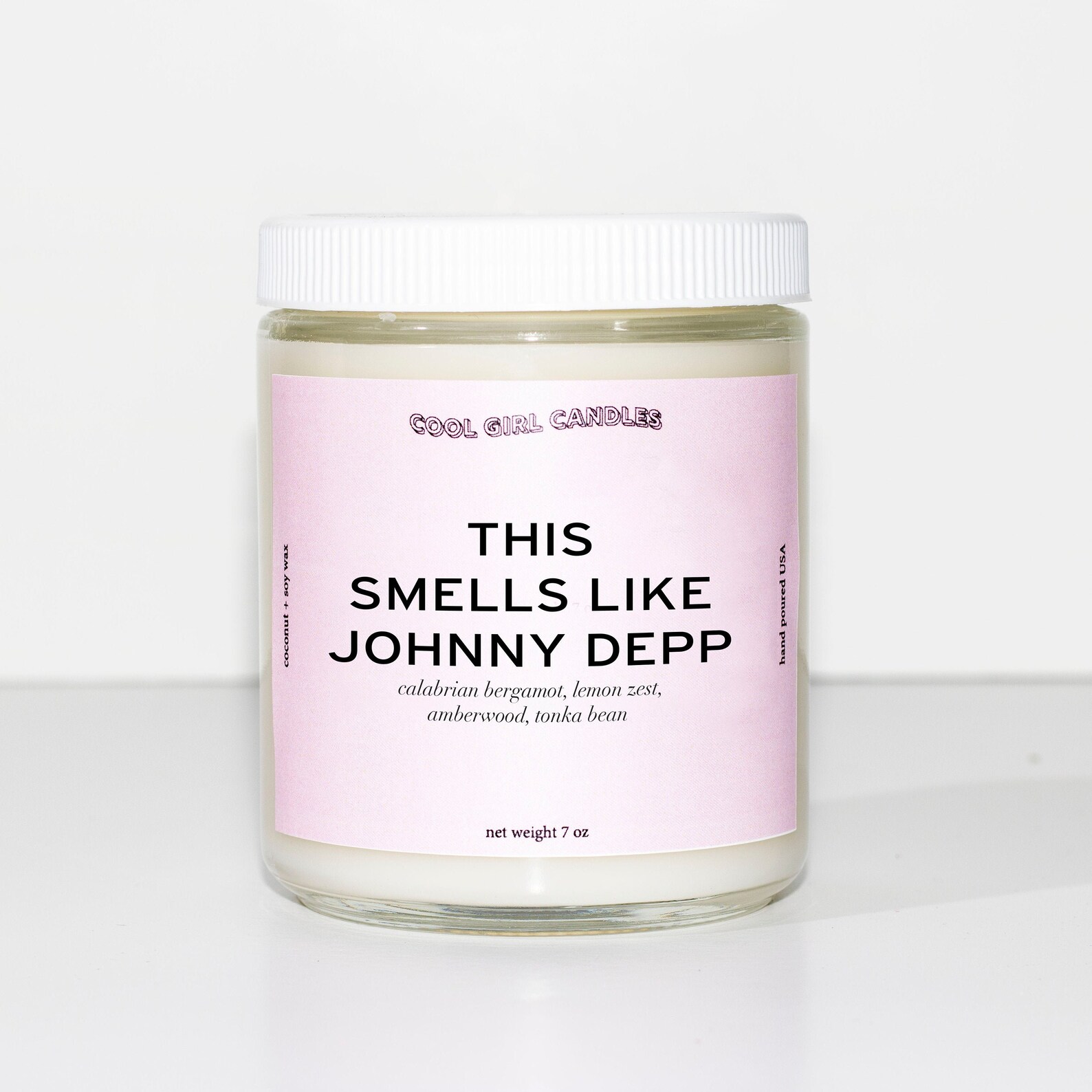 This Smells Like Johnny Depp Candle Pop Culture Gifts Etsy