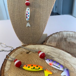 Fishing Lure Necklace 