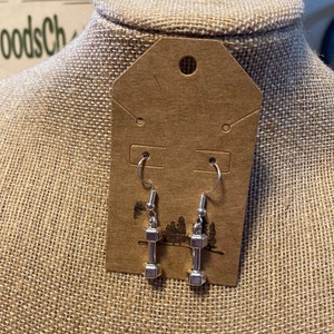 Barbell Earrings