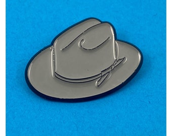 Open Road Cowboy Hat Enamel Pin