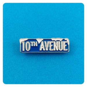 10th Avenue Freeze Out Bruce Springsteen Enamel Pin