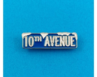 10th Avenue Freeze Out Bruce Springsteen Enamel Pin