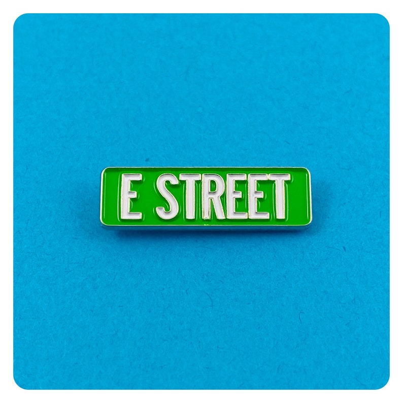 E Street Band Bruce Springsteen Enamel Pin image 1