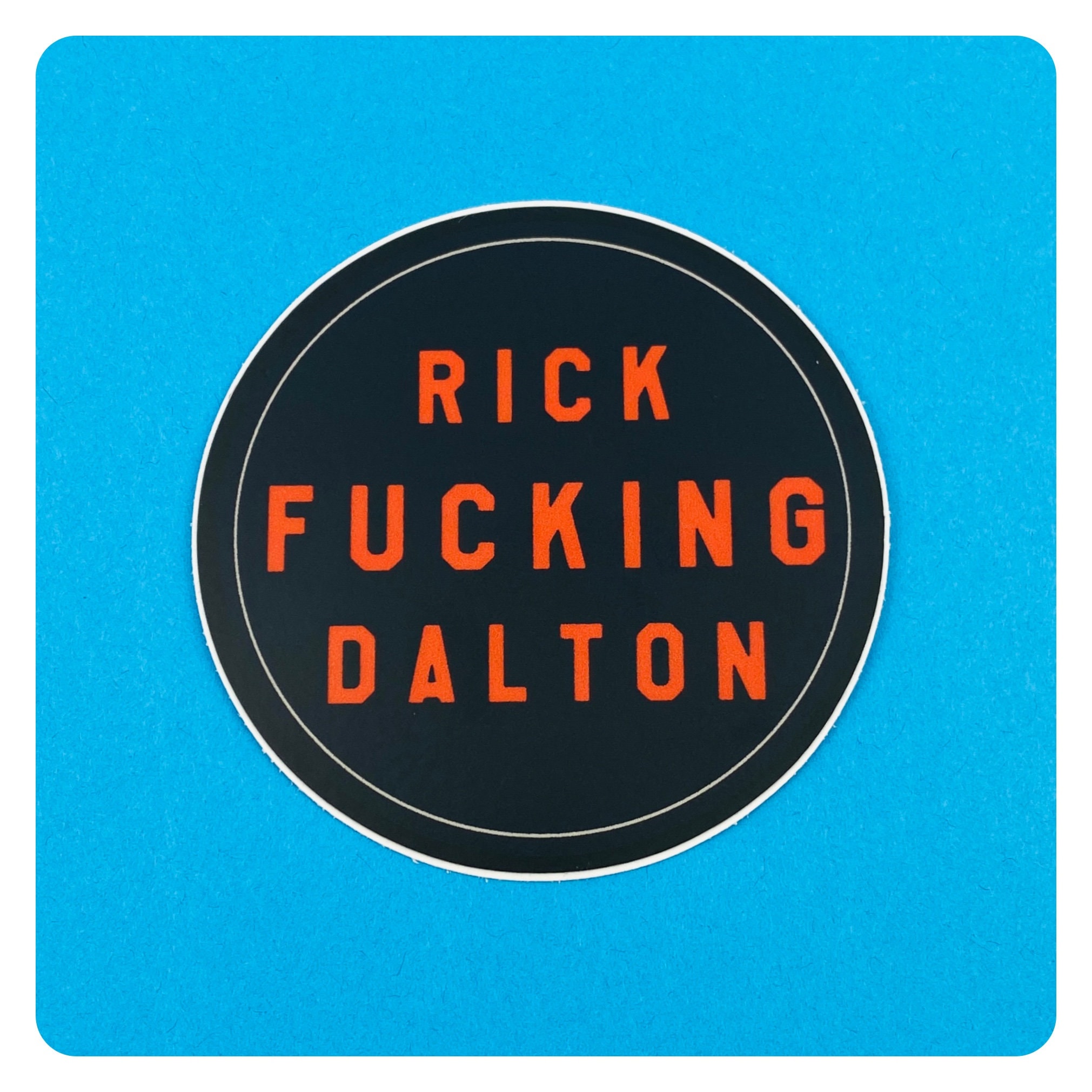Rick Dalton Once Upon a Time in Hollywood Tarantino Sticker - Etsy
