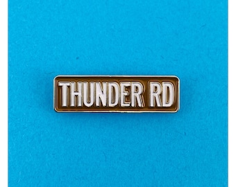 Thunder Road Bruce Springsteen Enamel Pin