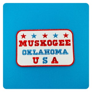Okie From Muskogee Tribute Country Music album inspired iron on patch
