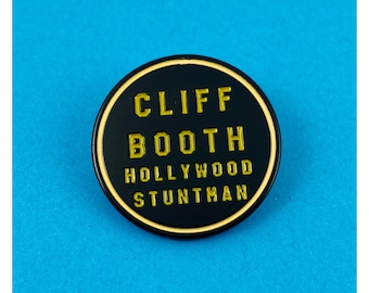 Cliff Booth Once Upon a Time in Hollywood Tarantino Enamel Pin